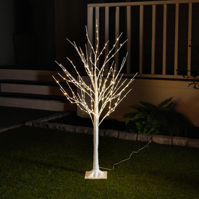 Cooper Wire Birch Tree with Warm White LEDs HI-LINE GIFT LTD.