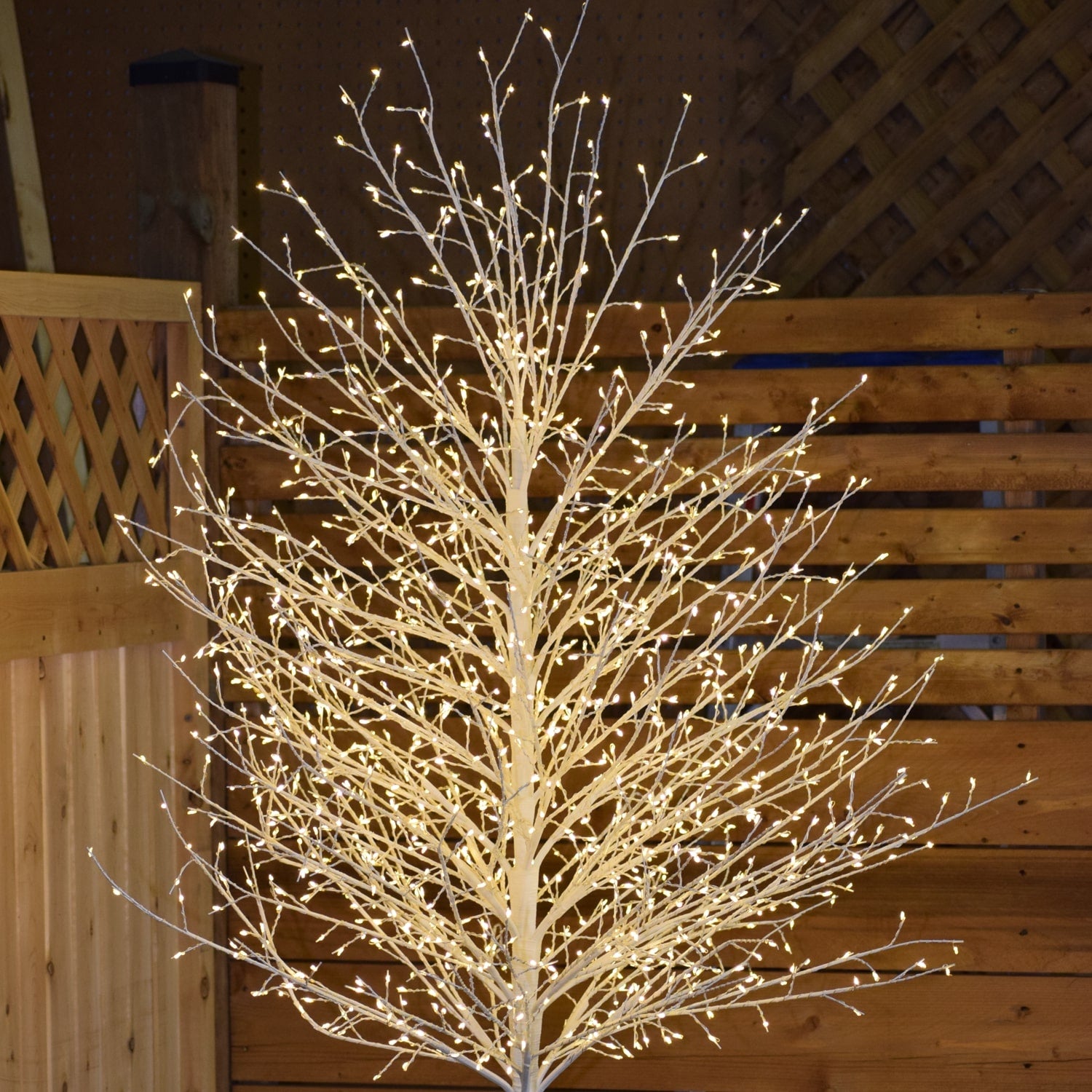 Micro Dot White and Black LED Tree - Home Decor - Hi-Line Gift Ltd.