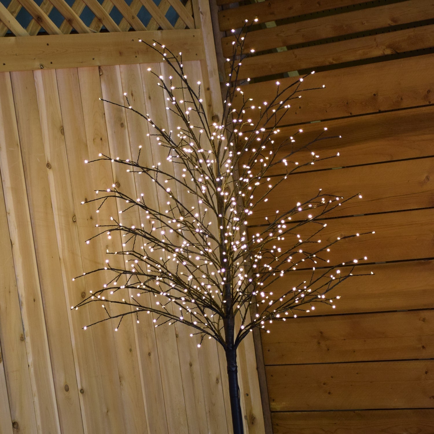 Micro Dot White and Black LED Tree - Home Decor - Hi-Line Gift Ltd.
