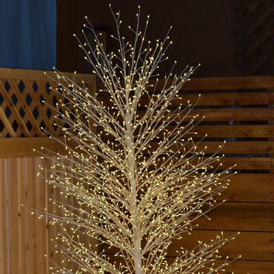 LED White and Black Tree HI-LINE GIFT LTD.