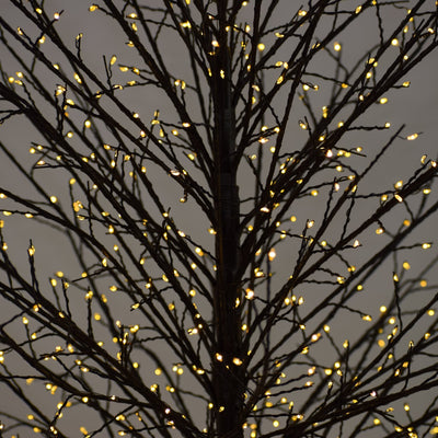 LED White and Black Tree HI-LINE GIFT LTD.