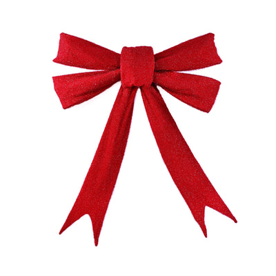 39054-L - 83 IN Lighted Red Bow Indoor/Outdoor Holiday Decor Hi-Line Gift Ltd.