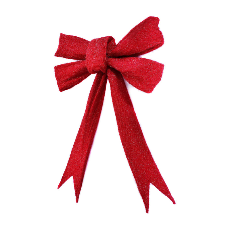 39054-L - 83 IN Lighted Red Bow Indoor/Outdoor Holiday Decor Hi-Line Gift Ltd.
