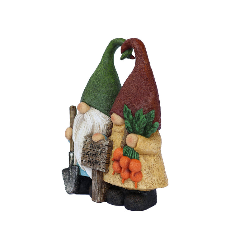 75616-13 - Sweet Couple Garden Gnome Medium Size Hi-Line Gift Ltd.
