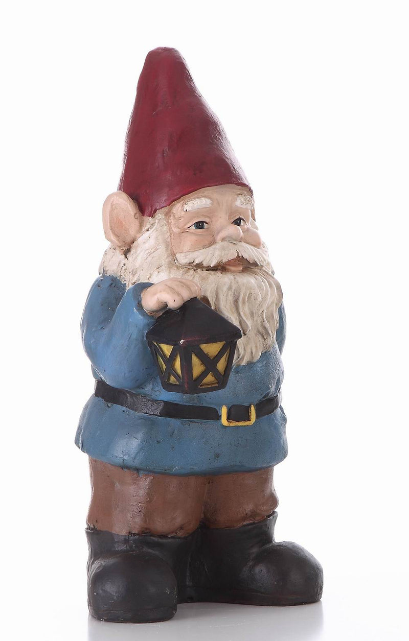 Gnome Holding A Lantern HI-LINE GIFT LTD.
