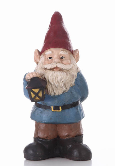 Gnome Holding A Lantern HI-LINE GIFT LTD.