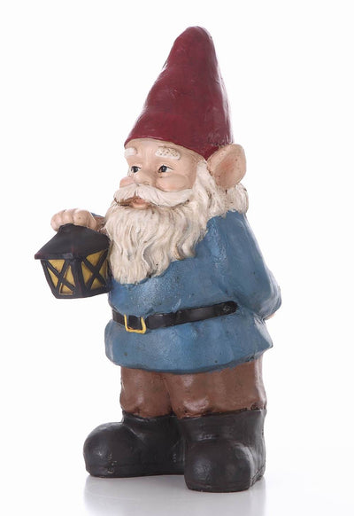 Gnome Holding A Lantern HI-LINE GIFT LTD.