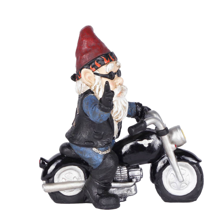 Hi-Line Exclusive - Peace Biker Gnome HI-LINE GIFT LTD.