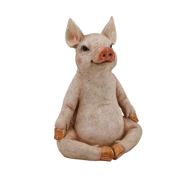 75617-D - Pig In Meditation Hi-Line Gift Ltd.