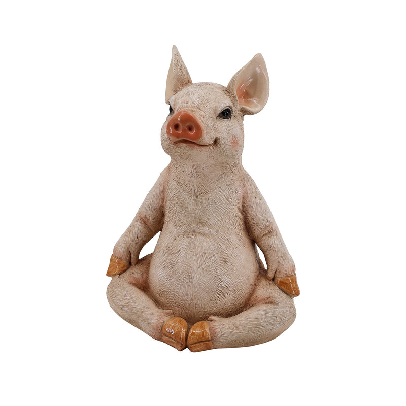 75617-D - Pig In Meditation Hi-Line Gift Ltd.