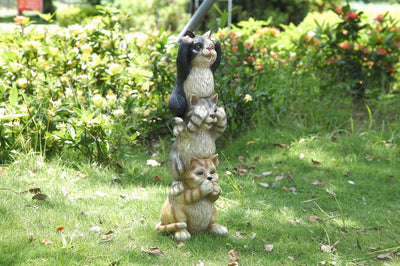 Stacking Cats Statue - Hear, See and Speak No Evil HI-LINE GIFT LTD.