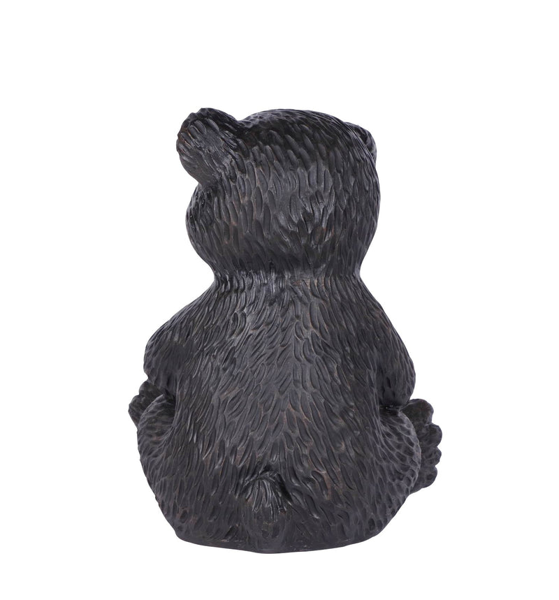 Bear Cub Holding Sunflower Statue HI-LINE GIFT LTD.