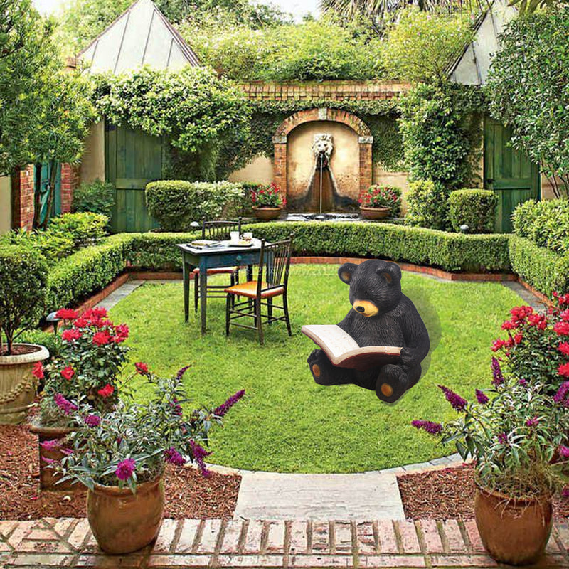 Bear Cub  Reading A Book HI-LINE GIFT LTD.