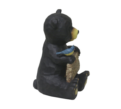 75619-T - Sitting Bear Holding Love Sign Garden Decor Hi-Line Gift Ltd.
