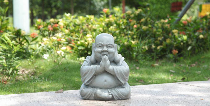 Sitting Buddha Praying HI-LINE GIFT LTD.