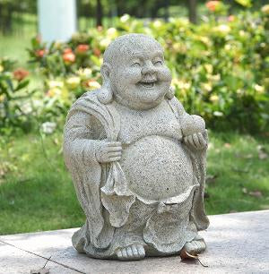 Buddha Holding Ball HI-LINE GIFT LTD.