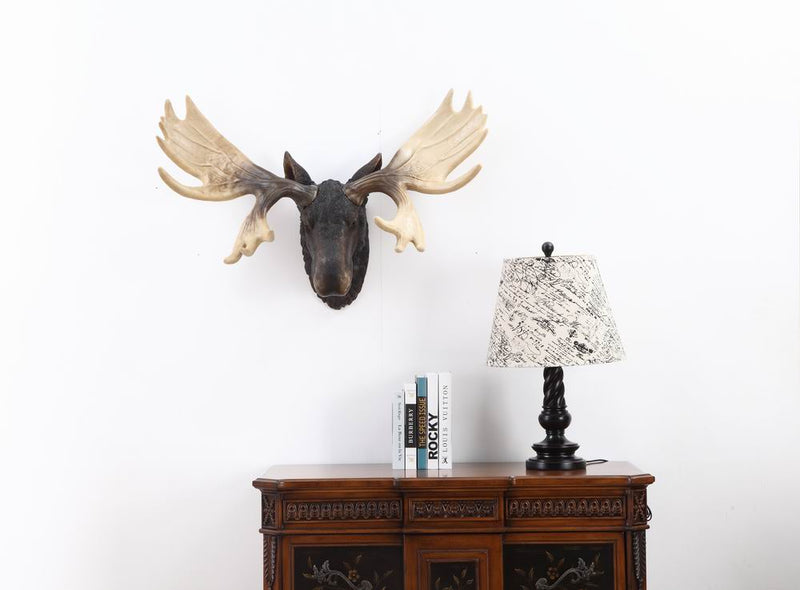 Moose Head Hangs on Wall - Statue HI-LINE GIFT LTD.