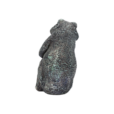 75627-B - Thinking Frog Garden Statue Hi-Line Gift Ltd.