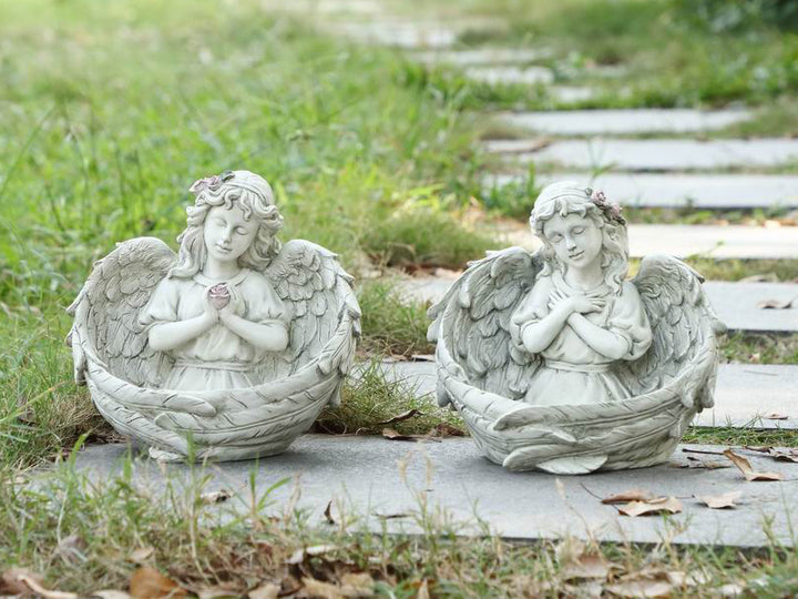 Little Angels Praying Statue - Set of 2 HI-LINE GIFT LTD.