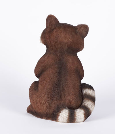 Racoon Holding Acorn Statue HI-LINE GIFT LTD.