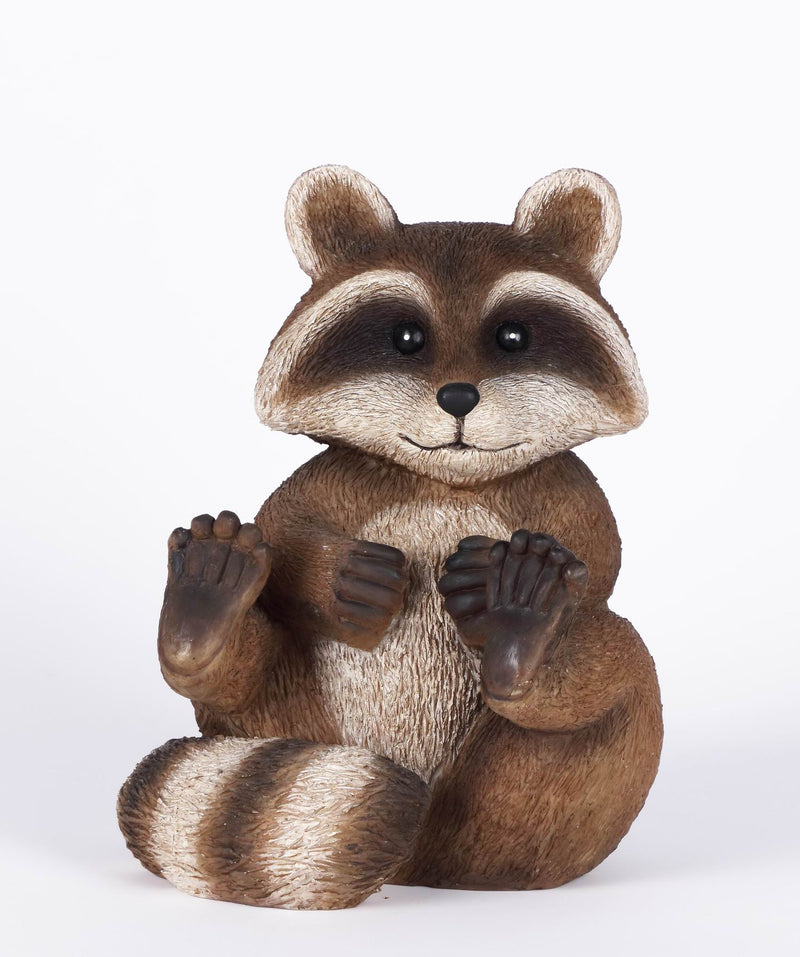 Racoon Sitting Statue HI-LINE GIFT LTD.