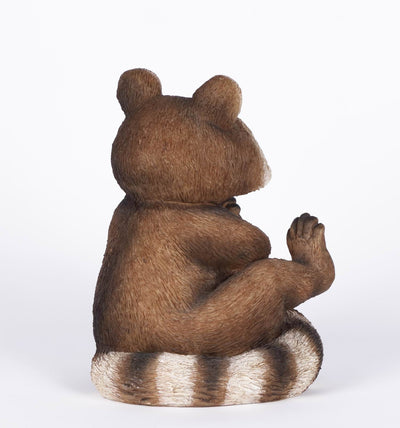 Racoon Sitting Statue HI-LINE GIFT LTD.