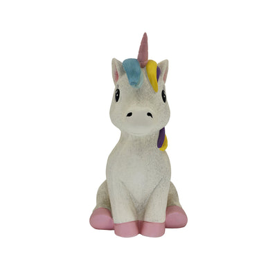 75640-B - 17.8" H Unicorn Polyesin Statue Hi-Line Gift Ltd.