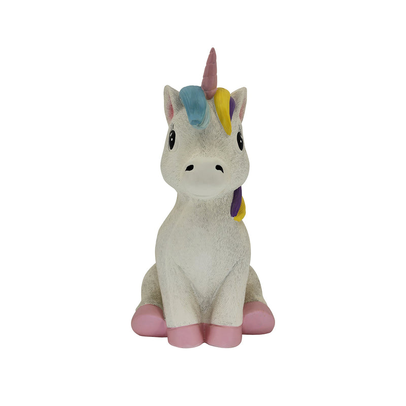 75640-B - 17.8" H Unicorn Polyesin Statue Hi-Line Gift Ltd.