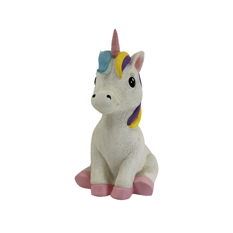 75640-B - 17.8" H Unicorn Polyesin Statue Hi-Line Gift Ltd.