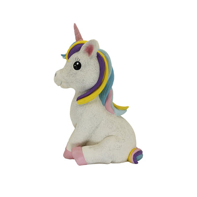75640-B - 17.8" H Unicorn Polyesin Statue Hi-Line Gift Ltd.