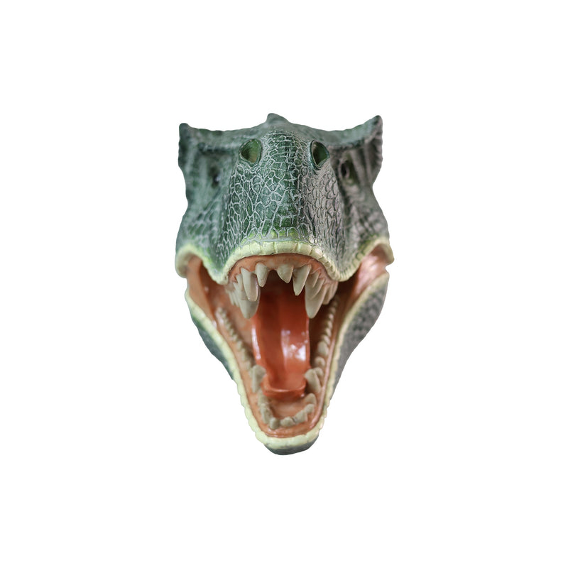75642-C - Dinosaur Head Sculpture Wall Mounted Ornament Hi-Line Gift Ltd.