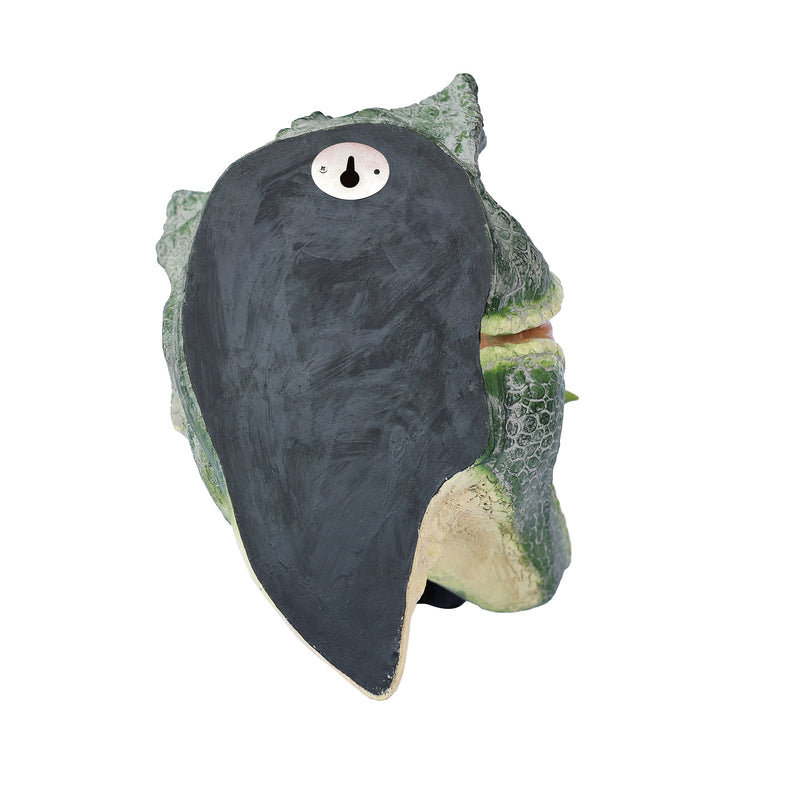 75642-C - Dinosaur Head Sculpture Wall Mounted Ornament Hi-Line Gift Ltd.