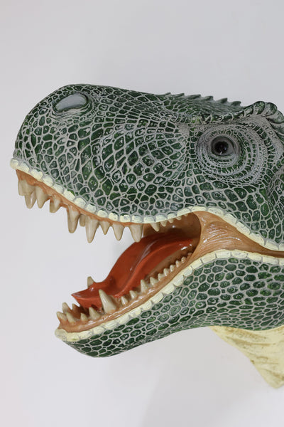 75642-C - Dinosaur Head Sculpture Wall Mounted Ornament Hi-Line Gift Ltd.