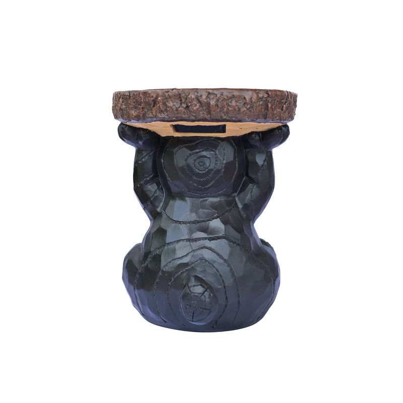75643-B - Bear Statue Plant Stand w/Solar Light Hi-Line Gift Ltd.
