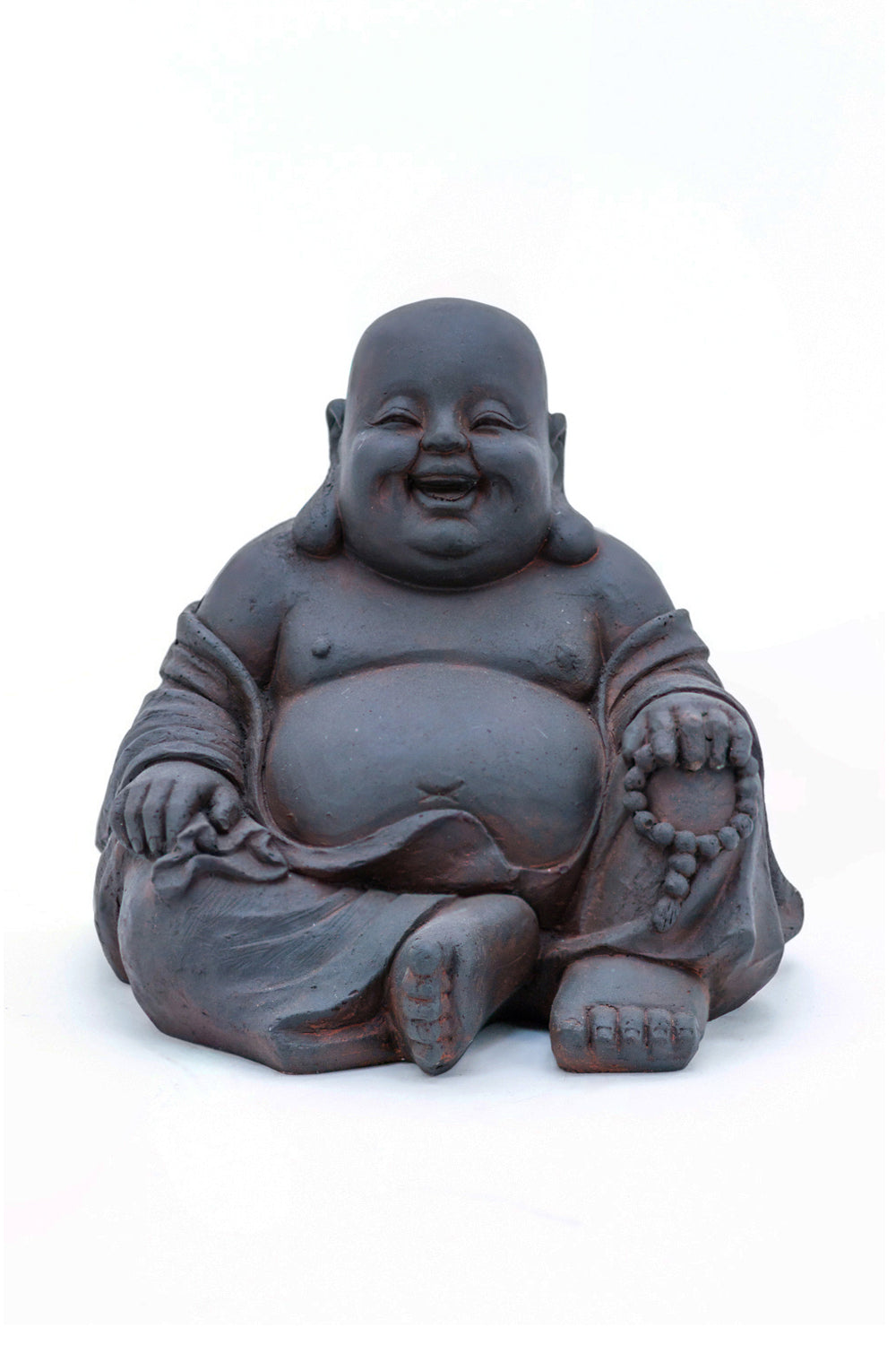 Buddha Sitting Holding Beads - Home Decor - Hi-Line Gift Ltd.