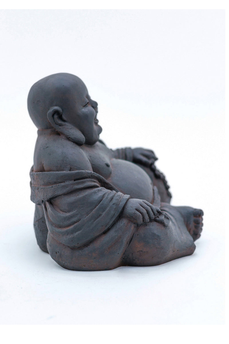 Buddha Sitting Holding Beads HI-LINE GIFT LTD.
