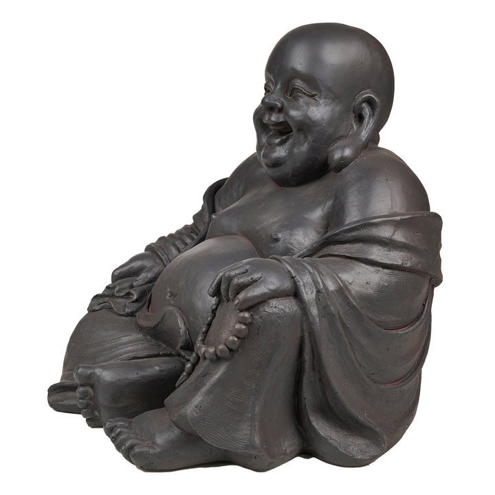 Buddha Sitting Holding Beads HI-LINE GIFT LTD.