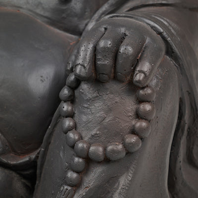 Buddha Sitting Holding Beads HI-LINE GIFT LTD.
