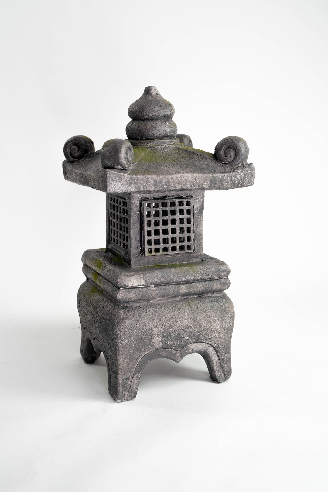 Grey Stone Pagoda Lantern - 26 Inch HI-LINE GIFT LTD.