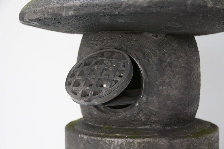 Grey Stone Pagoda Lantern HI-LINE GIFT LTD.