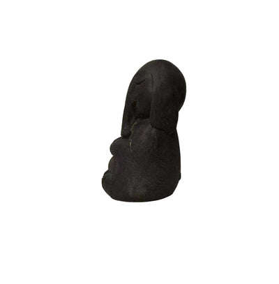 Zen Elephant Buddha-Black Statue HI-LINE GIFT LTD.