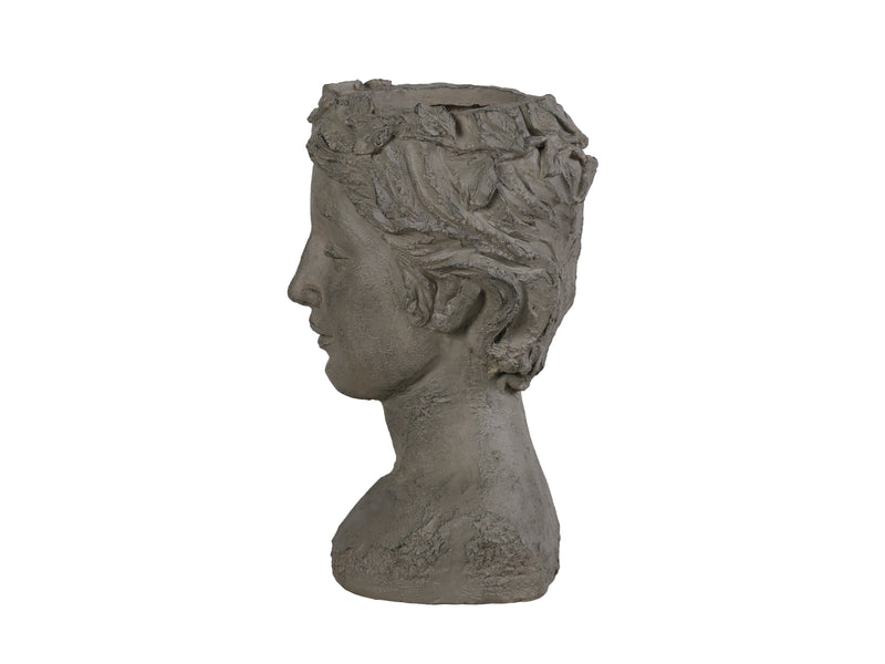 77132-B - Elegante Petite Woman Head Plant Stand Statue Hi-Line Gift Ltd.