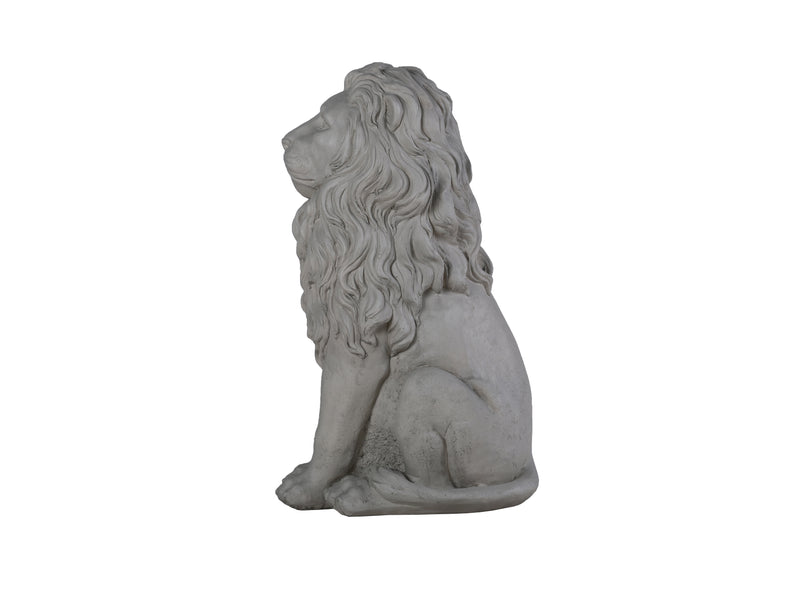 77134 - Majestic Guardian Sitting Lion Statue Hi-Line Gift Ltd.