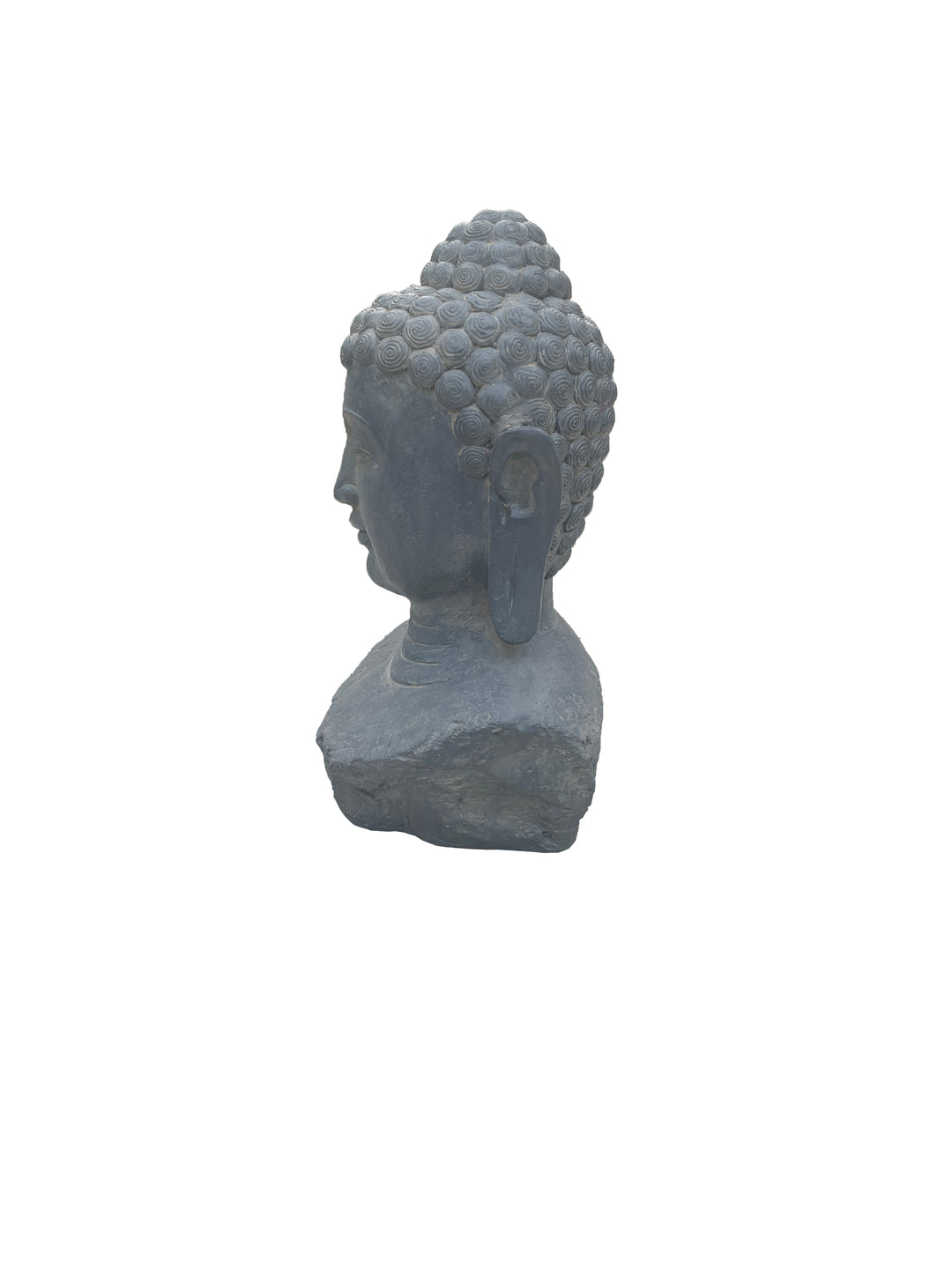 77135 - Serenity Enlightened Zen Buddha Head Statue Hi-Line Gift Ltd.