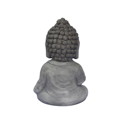 77136-A - 14in Meditating Buddha Statue