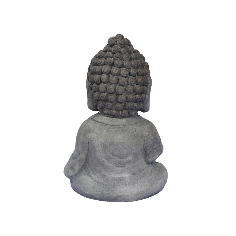 77136-A - 14in Meditating Buddha Statue