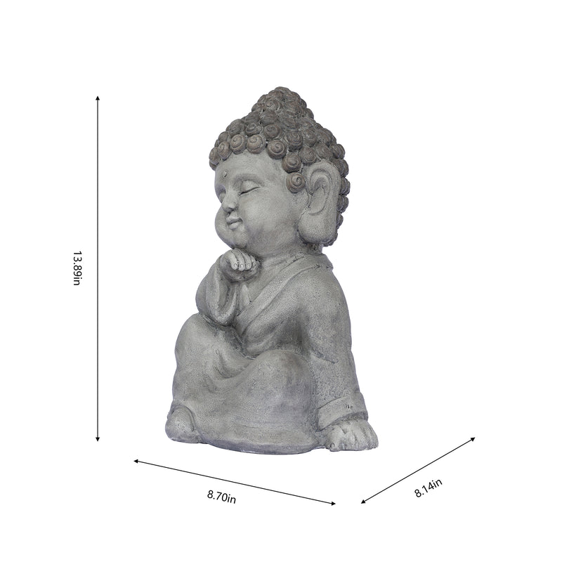 77136-B - 14in Sleeping Baby Buddha Statue