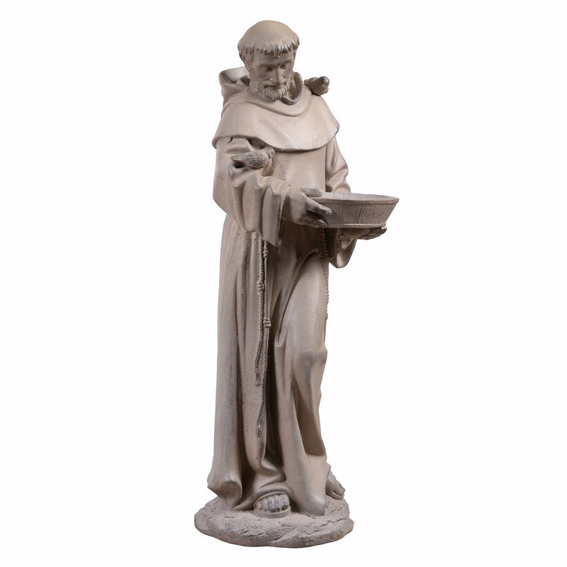 77191 - St Francis Of Assisi Birdbath Garden Statue Hi-Line Gift Ltd.