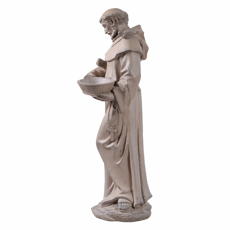77191 - St Francis Of Assisi Birdbath Garden Statue Hi-Line Gift Ltd.