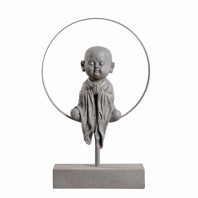 77192 - Little Monk Home Decor Tabletop Ornament Hi-Line Gift Ltd.